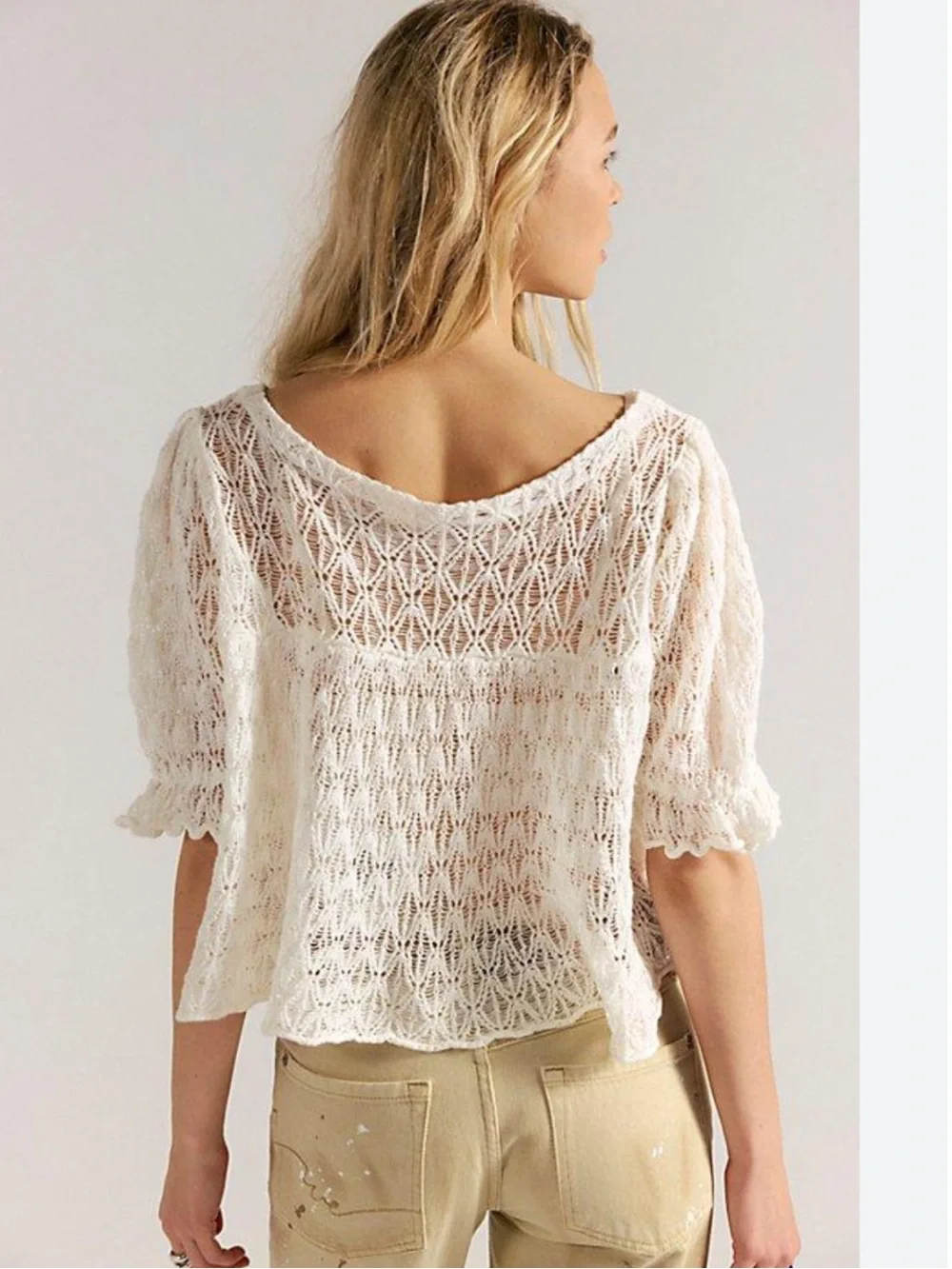 Free People airy white